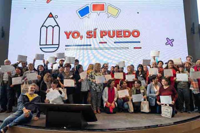 yo si puedo alfabetizados en Argentina