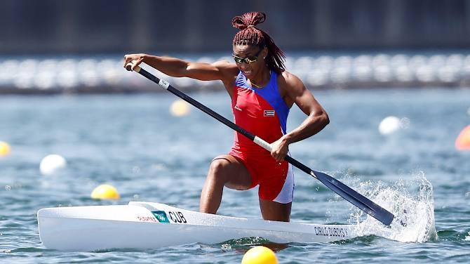 Yarisleidis Cirilo se coronó en el c1-200 metros. Foto: Reuters
