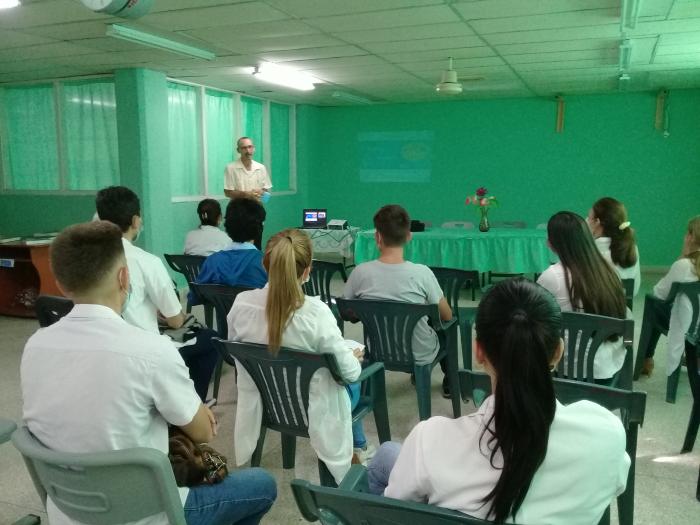 Tras la pandemia, este equipo retoma de forma paulatina los encuentros y jornadas científicas como medio para la sistematización de su actividad investigativa. foto de la autora