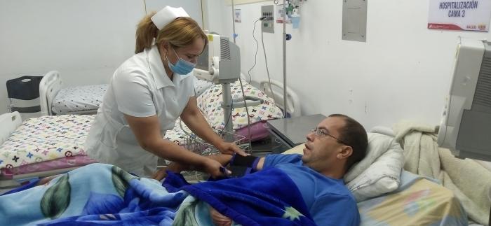 Amalgamadas, experiencia y juventud hacen del cdi de Montalbán uno de esos sitios donde el personal cubano de la Salud pone sus días en el empeño de asistir al pueblo hermano de Venezuela. foto de la autora