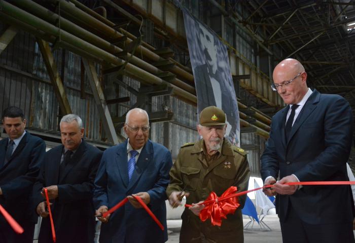 Inaugurada la nueva planta de producción de acero en la Antillana de Acero.