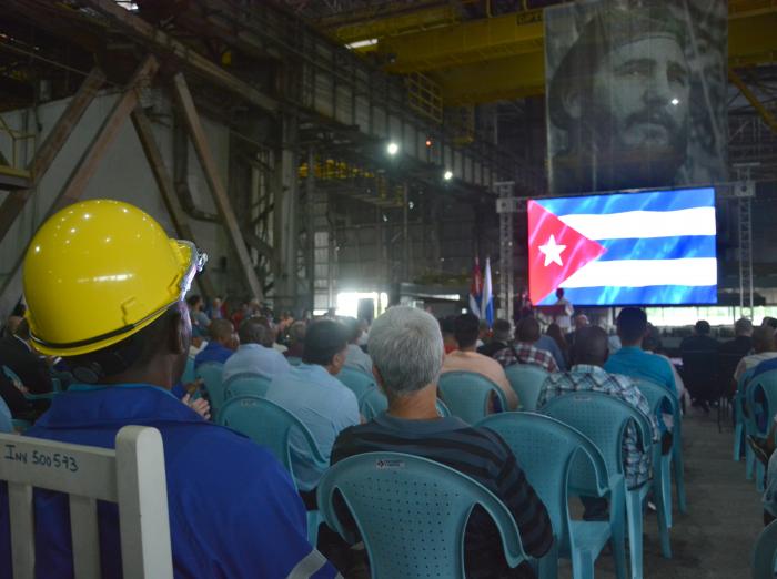 El pasado día 18 fue inaugurada la Acería eléctrica. foto: ricardo lópez hevia
