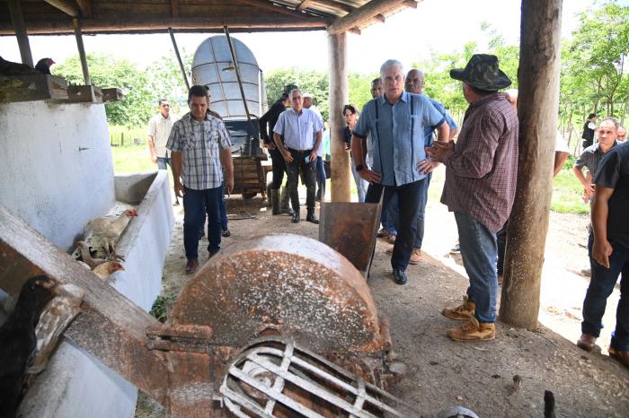 Díaz-Canel en Santa Clara