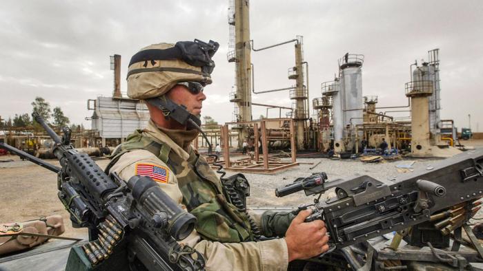 La Halliburton, una corporación estadounidense que se dedica a la prestación de servicios en los yacimientos petroleros, ganó, con la guerra en Iraq, 20 000 millones de dólares. foto: russia today