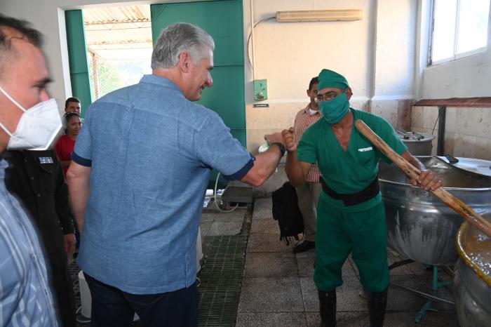 Recorido por la previncia Villa Clra del Primer Secretario del Partido y Presidente de la Republica de Cuba Miguel Diaz Canel Bermude