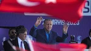 Recep Tayyip Erdogan, con motivo de su reelección como Jefe de Estado de Türkiye.