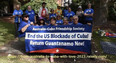 campaña solidaria De Australia a Cuba 