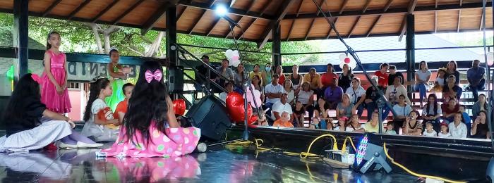 La Colmenita Bolivariana de Fuerte Tiuna. FOTO DE LA  AUTOR. 