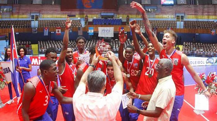 Cuba celebra con el trofeo el Panamericano Sub 21