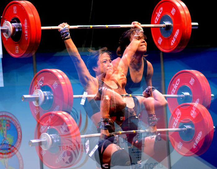 Gran Prix de Pesas La Habana 2023. Janeht Gomez Mexico