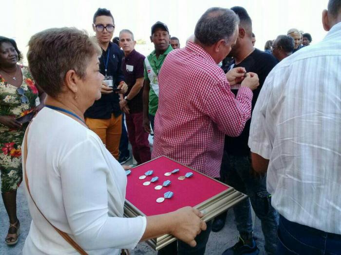 Acto nacional por el día del trabajador marítimo-portuario