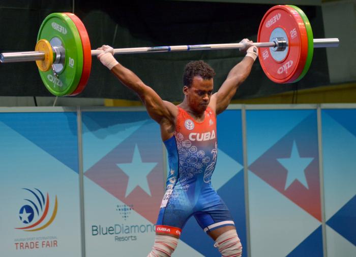 Gran Prix de Pesas La Habana 2023. Osmel Argote Castillo 55KG. Oro para Cuba