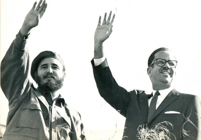 Fidel Castro y Osvaldo Dorticós 