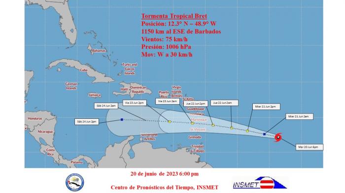 Tormenta tropical Bret 