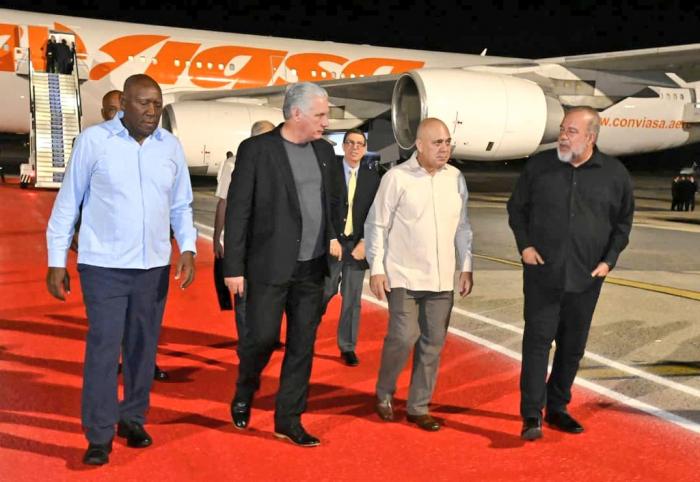 Regresa a Cuba el Presidente Díaz-Canel