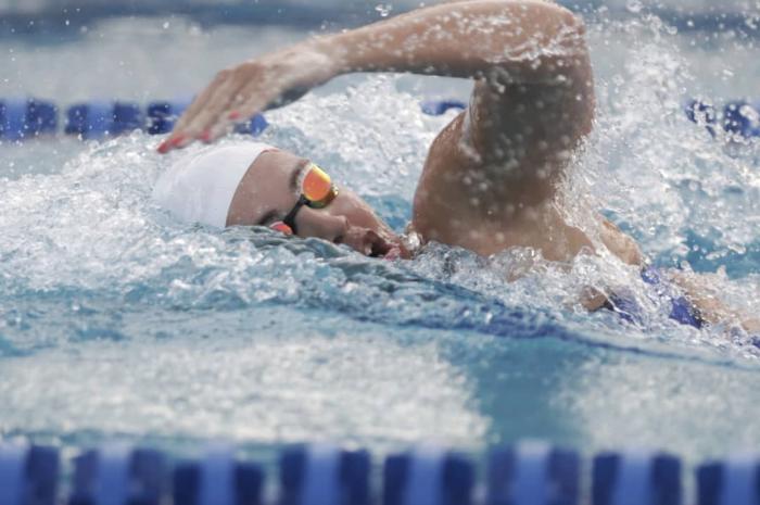 Elisbet Gámez lo hizo en San Salvador. foto: calixto n. llanes