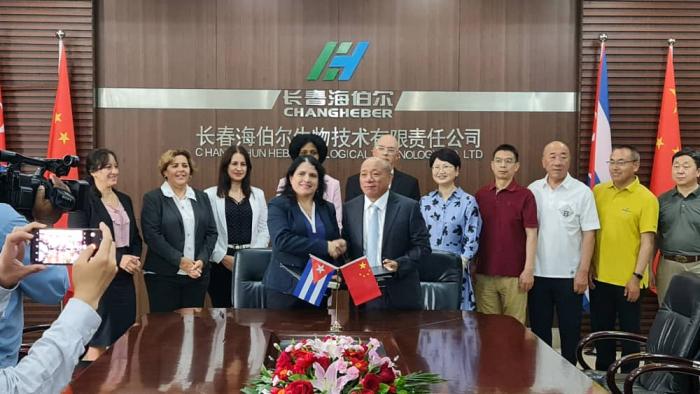 Acuerdo Cuba y China