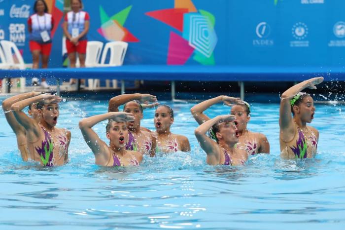 El cuarto de la natación artística 