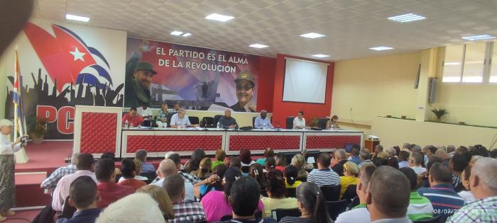 Visita parlamentaria a Camagüey