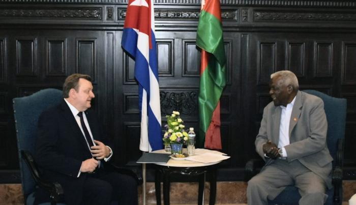 Lazo Hernández recordó con mucho agrado su visita oficial a la hermana nación europea en el mes de diciembre de 2022, al frente de una delegación parlamentaria. Foto: Tony Hernández Mena