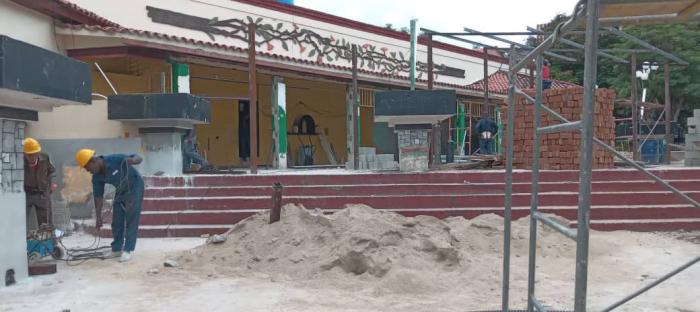 Cientos de espacios públicos son reanimados por estos días. foto del autor