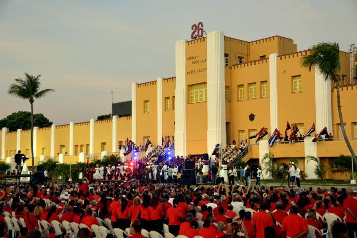 acto por el 26 de julio