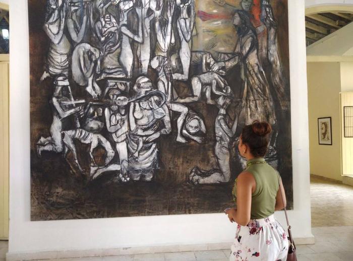 La exposición muestra a un Fidel multifacético, tal como lo fue el Comandante en Jefe. FOTO: Nelson Hair Marrero (ACN)