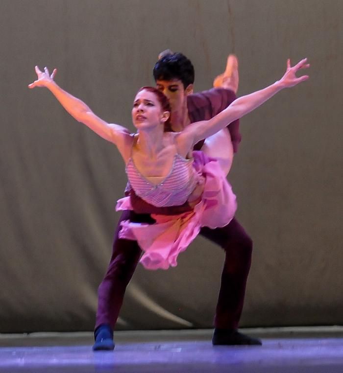 Gala homenaje del Ballet Nacional de Cuba en saludo al 45 Aniversario del Poder Popular, en la Sala Cobarrubias del Teatro Nacional de Cuba