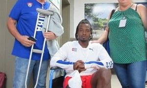 Maykel Massó regresó a Cuba para ser operado