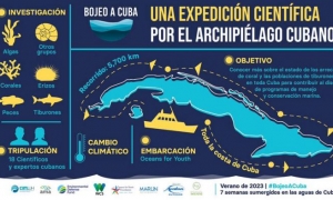 Inicia Bojeo Científico a Cuba