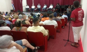 Encuentro solidaridad Santiago de Cuba