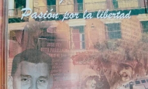 Portada del disco Santiago, pasión por la libertad