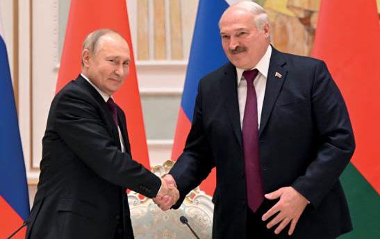 Los presidentes Vladimir Putin y Alexandr Lukashenko acuerdan fortalecer la seguridad nacional de ambos países ante posibles ataques de la OTAN y Estados Unidos