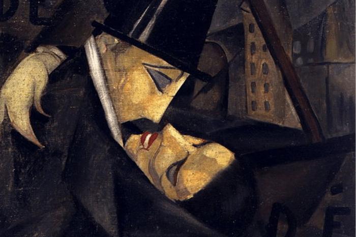 Obra El beso de Tamara de Lempicka