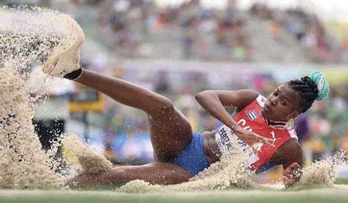 Leyanis Pérez buscará consolidar su temporada con una medalla mundial. FOTO: GETTY IMAGES