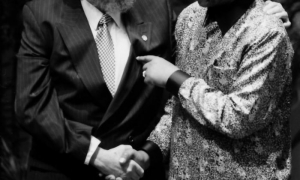 Mandela recibe a Fidel en Sudáfrica