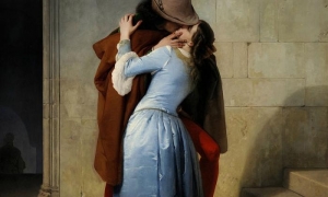 Obra El beso, de Francesco Hayez