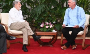 DIAZ CANEL Y CELSO AMORIM
