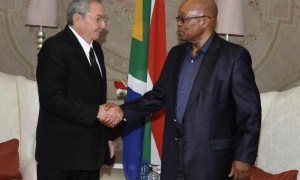 Raúl en sudafrica