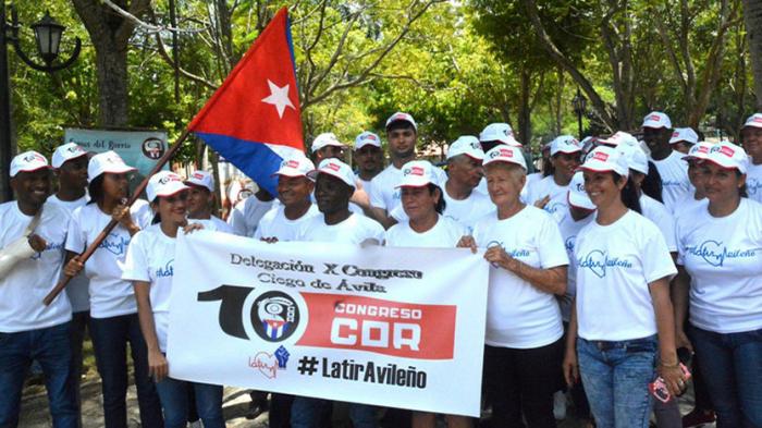 Delegación avileña que participará en el X Congreso de los CDR