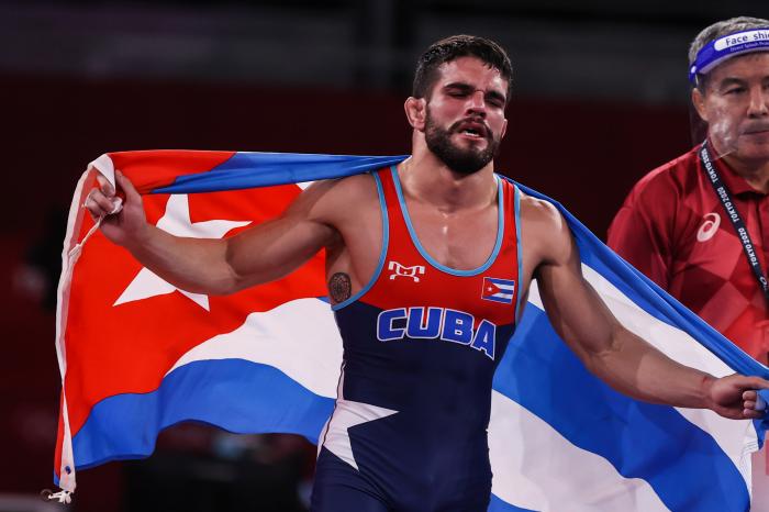 Luis Orta de Cuba campeón olímpico