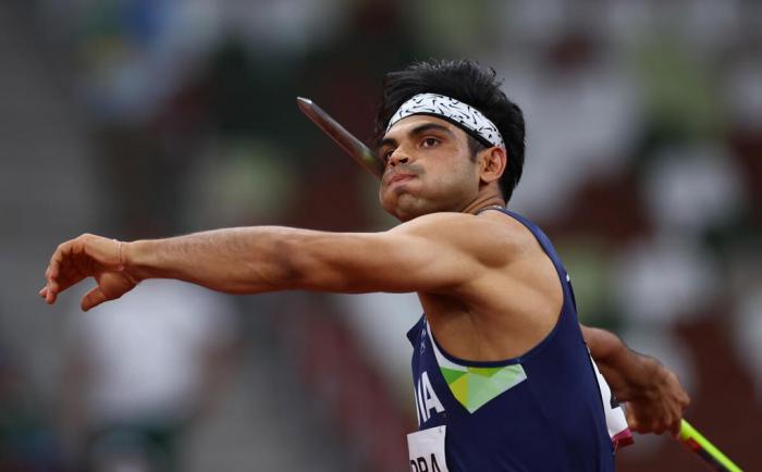 El jabalinista Neeraj Chopra
