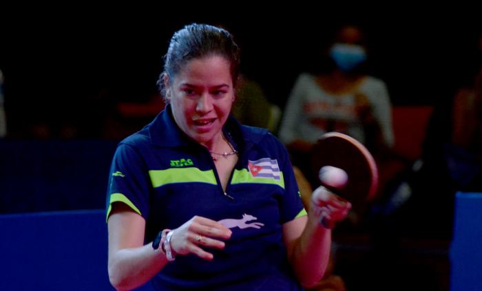 Campeonato del Caribe de Tenis de Mesa. Daniela Fonseca