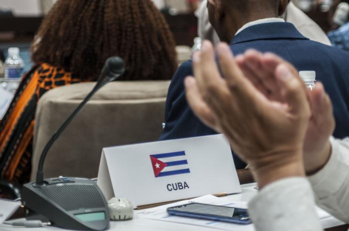 El establecimiento de un nuevo orden económico internacional ha sido uno de los objetivos del g77. 
foto: Dunia Álvarez Palacios