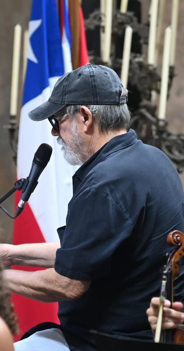 Basílica Menor del Convento San Francisco de Asís en La Habana, el concierto con motivo de los cincuenta años del golpe militar en Chile