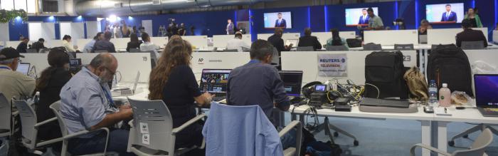 Sala de prensa G77 y China