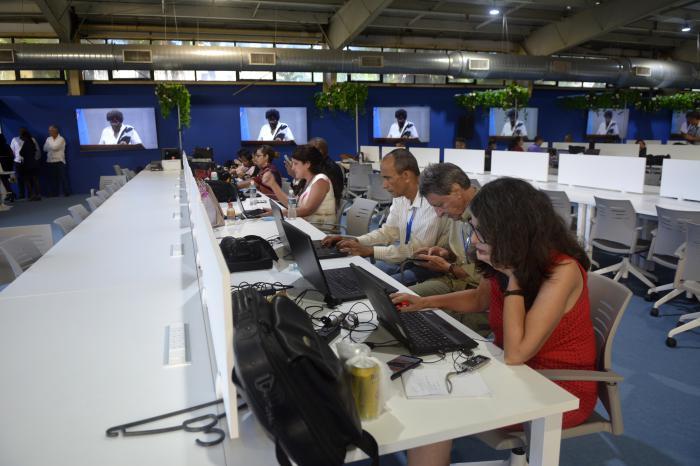 Sala de prensa G77 y China