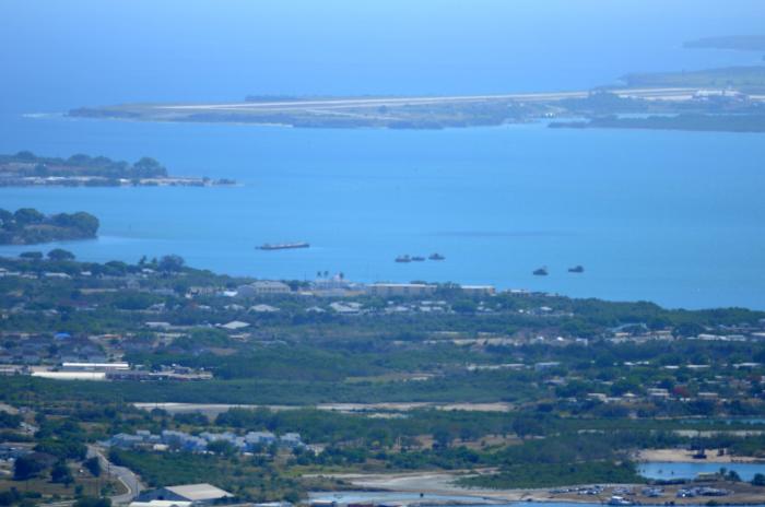 Los corresponsales del periódico Granma en su reunión nacional efectuada en Guantánamo, visitaron a la Brigada de la Frontera que custodia la Base Naval de Guntánamo, territorio usurpado por EEUU a Cuba.