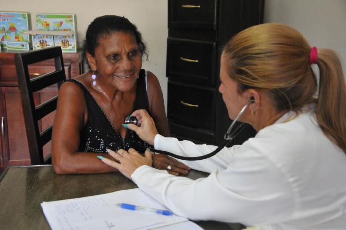 El local de consulta de salud mental fue de los objetos reparados en el barrio El Seboruco. 
foto: Juan Carlos Dorado