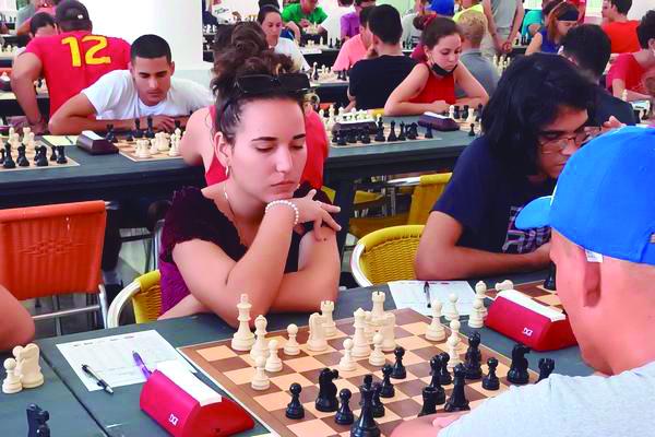 La Maestra Internacional (MI) Roxángel Obregón, en el Campeonato Mundial Juvenil de Ajedrez